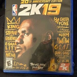 2K Sports NBA 2K19 20th Anniversary Edition - Blue